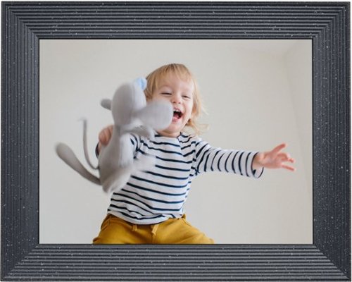 Aura Mason Luxe 9.7'' LCD Wi-Fi Digital Photo Frame - Pebble WORLDWIDE DELIVERY