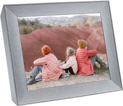 Aura - Mason Luxe 9.7'' LCD Wi-Fi Digital Photo Frame - Sandstone