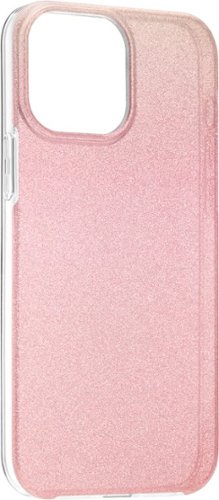 Insignia™ Hard Shell Case for iPhone 13 Pro Max and iPhone 12 Pro Max - Gradient Rose Gold Glitter HOW TO BUY