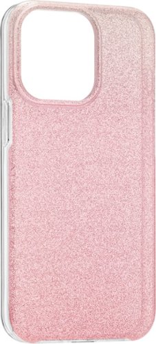 Insignia™ Hard Shell Case for iPhone 13 Pro - Gradient Rose Gold Glitter HOW TO BUY