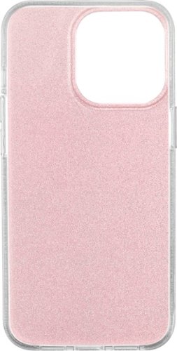 Insignia™ Hard Shell Case for iPhone 13 Pro - Gradient Rose Gold Glitter SHOP ONLINE