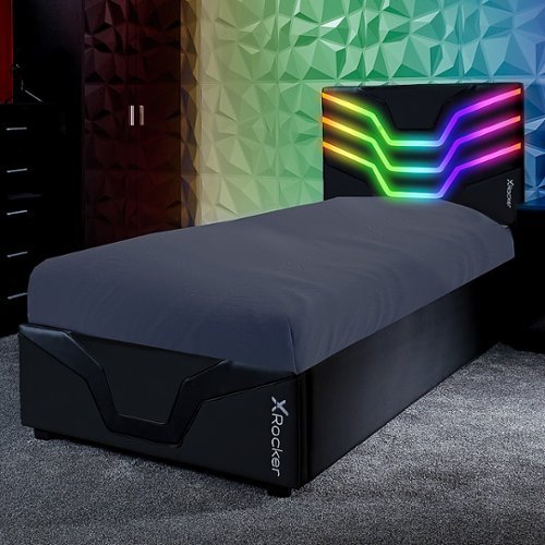 X Rocker - Cosmos LED Gaming Bed, Twin - Multi