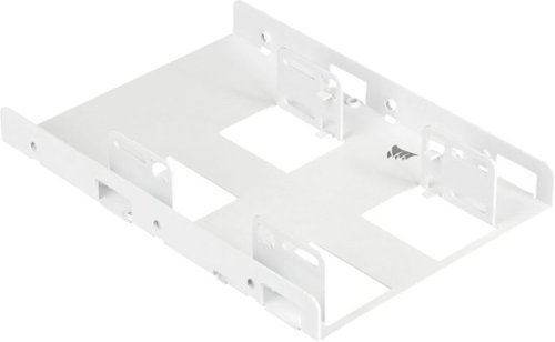 CORSAIR - Dual SATA Drive Enclosure for 2.5" Solid-State Drives - White