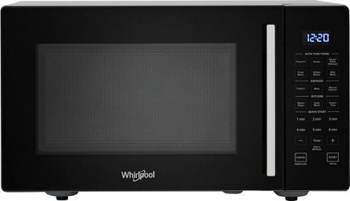  Whirlpool - 0.9 Cu. Ft. Countertop Microwave with 900W Cooking Power - Black