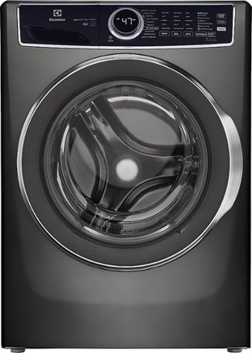 Electrolux - 4.5 Cu.Ft. Stackable Front Load Washer with Steam and LuxCare Plus Wash System - Titanium