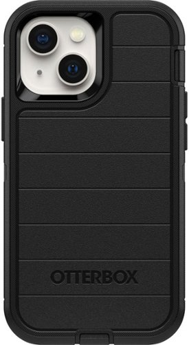 OtterBox - Defender Series Pro Hard Shell for Apple iPhone 13 mini and iPhone 12 mini - Black