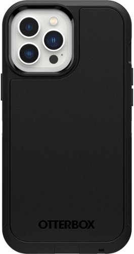 OtterBox - Defender Series Pro XT Hard Shell for Apple iPhone 13 Pro Max and iPhone 12 Pro Max - Black