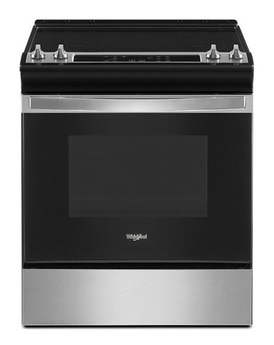 Whirlpool - 4.8 Cu. Ft. Electric Range - Stainless steel