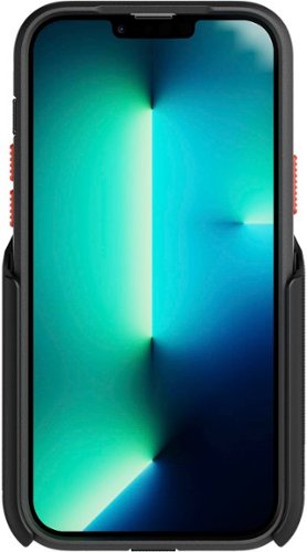 Tech21 EvoMax with Holster Hard Shell Case for Apple iPhone 13 Pro Max & iPhone 12 Pro Max - Black GLOBAL SHIPPING