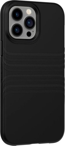 Tech21 EvoTactile Hard Shell Case for Apple iPhone 13 Pro Max & iPhone 12 Pro Max - Black SHOP ONLINE