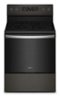 Whirlpool - 5.3 Cu. Ft. Freestanding Electric Convection Range with Air Fry - Black Stainless Steel-Front_Standard 