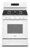 Whirlpool - 5.0 Cu. Ft. Gas Burner Range with Air Fry for Frozen Foods - White-Front_Standard