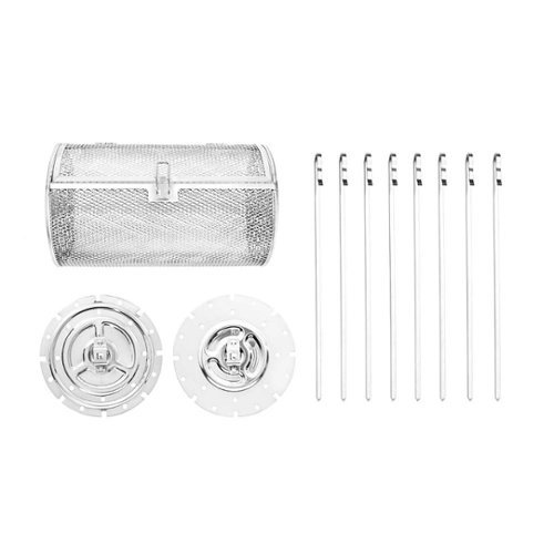 

Kalorik - MAXX “Boast Your Roast” 2-Piece Rotisserie Set - Stainless Steel