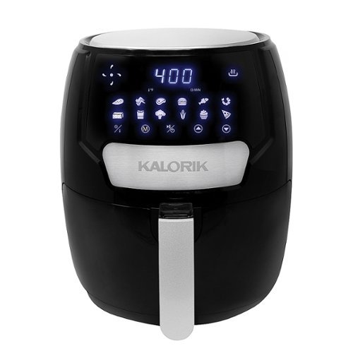 Kalorik - 4.5 Quart Digital Air Fryer - Black