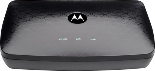 Motorola - MM2025 MoCA Adapter for Ethernet (2 Pack) - Black