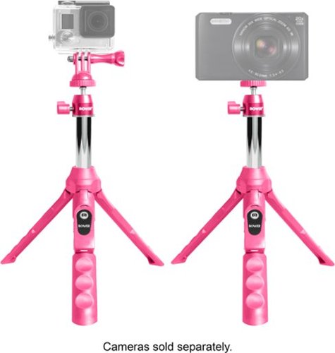 Bower 6-in-1 Professional 36 Tripod - Pink WHERE TO BUY