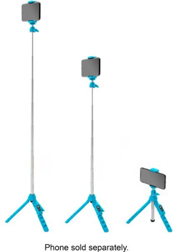 Bower 6-in-1 Professional 36 Tripod - Blue WORLDWIDE DELIVERY