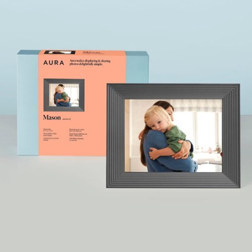 Aura Home Mason 9 Digital Wifi Frame Dual Orientation - Graphite BUY ONLINE