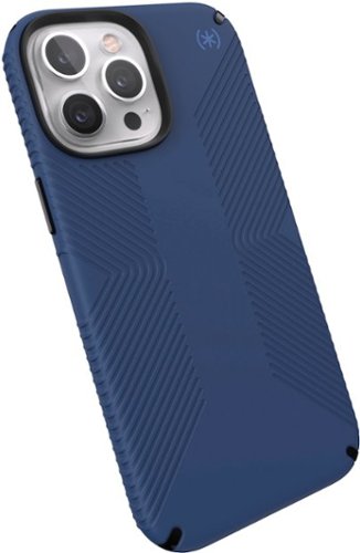 Speck Presidio2 Grip Hard Shell Case for iPhone 13 Pro Max & iPhone 12 Pro Max - Coastal Blue HOW TO BUY