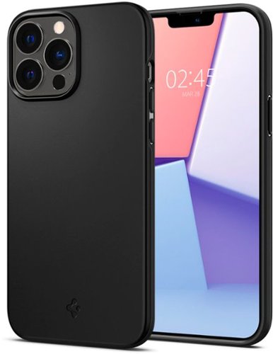 Spigen Thin Fit Case for Apple iPhone 13 Pro - Black WORLDWIDE DELIVERY