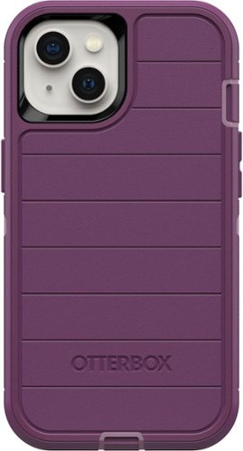 OtterBox - Defender Series Pro Hard Shell for Apple iPhone 13 - Happy Purple