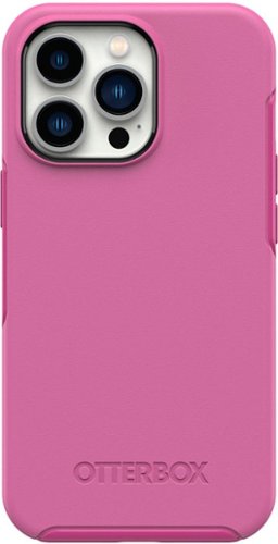 OtterBox - Symmetry Series+ for MagSafe Hard Shell for Apple iPhone 13 Pro - Strawberry Pink