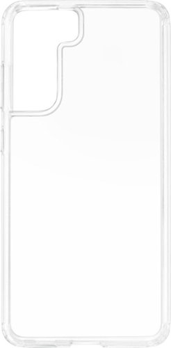 Insignia™ - Hard Shell Case for Samsung Galaxy S21 FE 5G - Clear