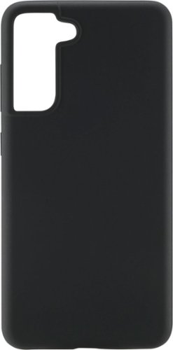 Best Buy essentials™ - Liquid Silicone Case for Samsung Galaxy S21 FE 5G - Black