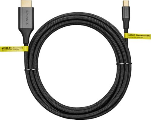 Insignia™ 10' Mini DisplayPort to HDMI Cable - Black WORLDWIDE DELIVERY