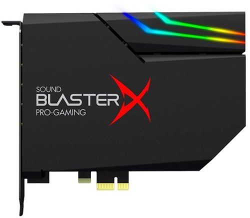 Creative Sound BlasterX AE-5 SB174000003 Plus-122 bit DAC Data Width - 7.1 Sound Channels - Internal - PCI Express