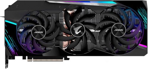GIGABYTE - NVIDIA GeForce RTX 3080 AORUS MASTER 10GB Rev3.0 GDDR6X PCI Express 4.0 Graphics Card