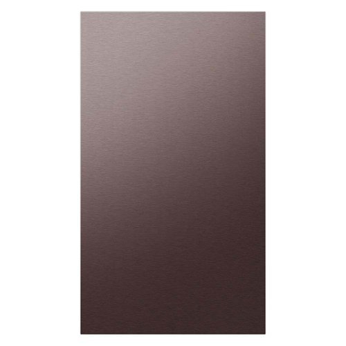 Samsung - BESPOKE 4-Door Flex Refrigerator Panel - Bottom Panel - Tuscan Steel