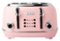 Haden - Heritage 4-Slice Toaster, Wide Slot for Bagels with Multi Settings - English Rose Pink-Angle_Standard