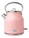 Haden - Heritage 1.7 Liter Electric Kettle Stainless Steel with Auto Shut-Off - English Rose-Angle_Standard