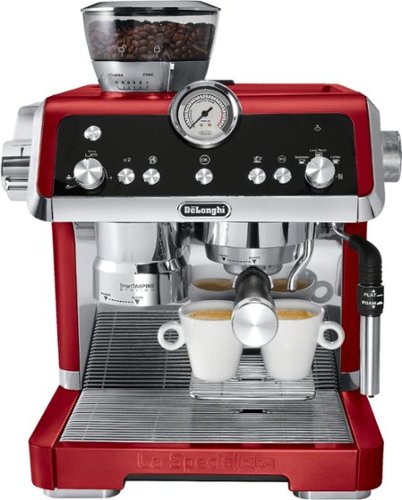 De'Longhi - La Specialista Prestigio Espresso Machine with Active Temperature Control and Dual Heating System - Red