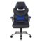OSP Home Furnishings - Oversite Gaming Chair in Faux Leather - Blue-Front_Standard