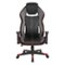 OSP Home Furnishings - BOA II Gaming Chair in Bonded Leather with Accents - Black and Red-Front_Standard