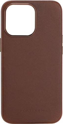 Platinum™ Horween Leather Case for iPhone 13 Pro - Bourbon GLOBAL SHIPPING