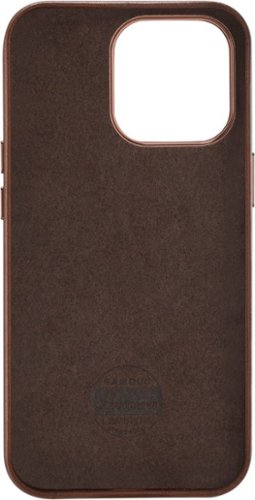 Platinum™ Horween Leather Case for iPhone 13 Pro - Bourbon SHOP ONLINE