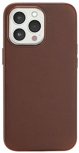 Platinum™ - Horween Leather Case for iPhone 13 Pro - Bourbon