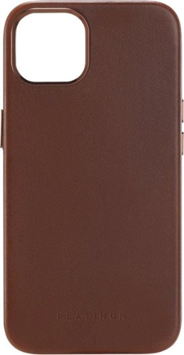 Platinum™ - Horween Leather Case for iPhone 13 - Bourbon