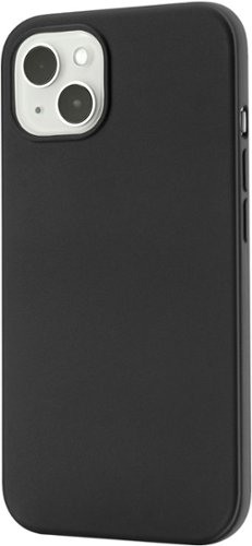 

Best Buy essentials™ - Liquid Silicone Case for iPhone 13 - Black