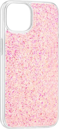 Insignia™ Hard Shell Case for iPhone 13 Pro Max and iPhone 12 Pro Max - Intense Glitter HOW TO BUY