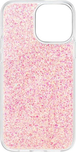 Insignia™ Hard Shell Case for iPhone 13 Pro Max and iPhone 12 Pro Max - Intense Glitter SHOP ONLINE