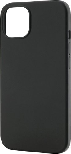 Best Buy essentials™ Liquid Silicone Case with MagSafe for iPhone 13 - Black GLOBAL SHIPPING