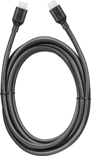 Best Buy essentials™ 12' 4K Ultra HD HDMI Cable - Black WORLDWIDE DELIVERY