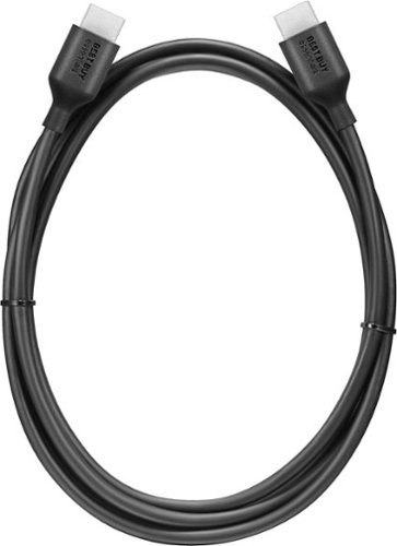 Best Buy essentials™ 3' 4K Ultra HD HDMI Cable - Black WORLDWIDE DELIVERY
