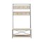 Walker Edison - 40" Industrial Wood Hall Tree - White Oak-Front_Standard