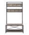 Walker Edison - 40" Industrial Wood Hall Tree - Grey Wash-Front_Standard