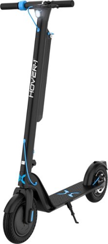  Hover-1 - Highlander Pro Foldable Electric Scooter w/18 mi Max Operating Range &amp; 15 mph Max Speed - Black